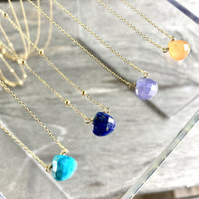 Load image into Gallery viewer, Ibiza necklace with colored stones