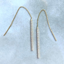 Load image into Gallery viewer, Samoa earrings with diamonds