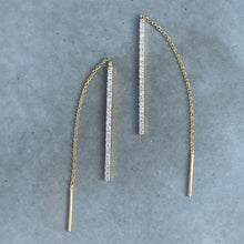 Load image into Gallery viewer, Samoa earrings with diamonds