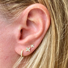 Load image into Gallery viewer, Maurice earrings with diamonds

